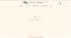 Desktop Screenshot of hospitaldebonecas.com