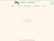 Tablet Screenshot of hospitaldebonecas.com